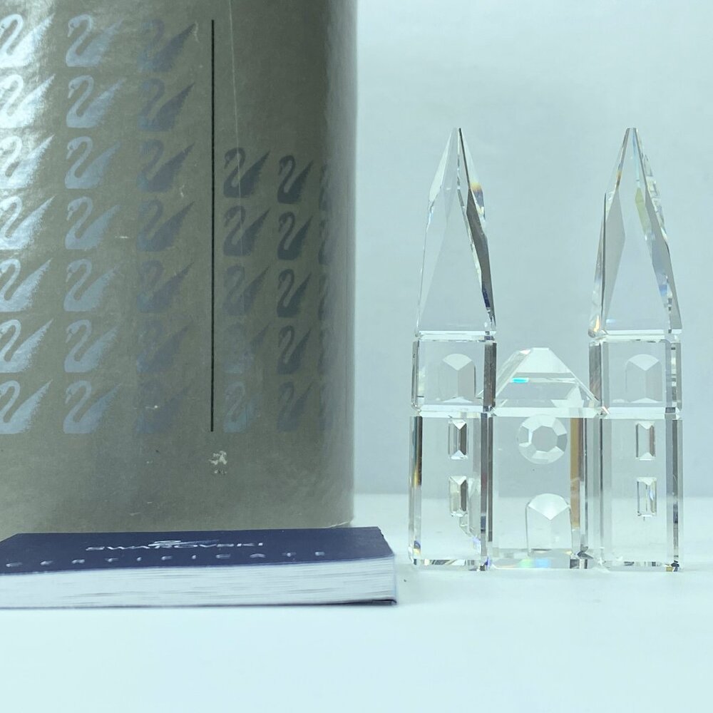 Swarovski Silver Crystal City collection "CATHEDRAL" box S9